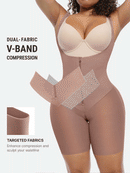 V-Shaped Faja Tummy Control Butt Lift Bodysuit