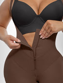 V-Shaped Faja Tummy Control Butt Lift Bodysuit